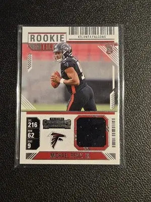 2024 Panini Contenders #RTS-MPJ Michael Penix Jr. Rookie Ticket Swatches - Football Card Single
