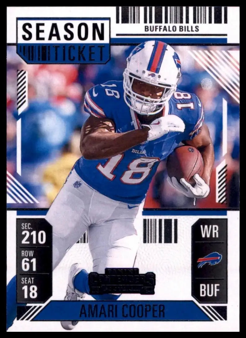 2024 Panini Contenders - Season Ticket Amari Cooper #22 Retail - Football Card Single