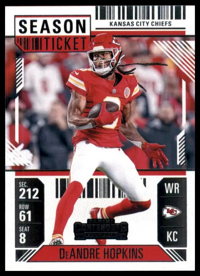 2024 Panini Contenders - Season Ticket DeAndre Hopkins #97 Retail - Football Card Single