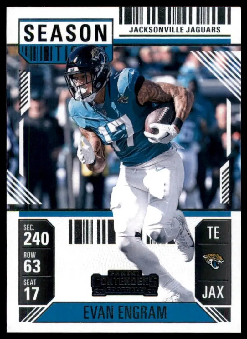 2024 Panini Contenders - Season Ticket Evan Engram #45 Retail - Football Card Single