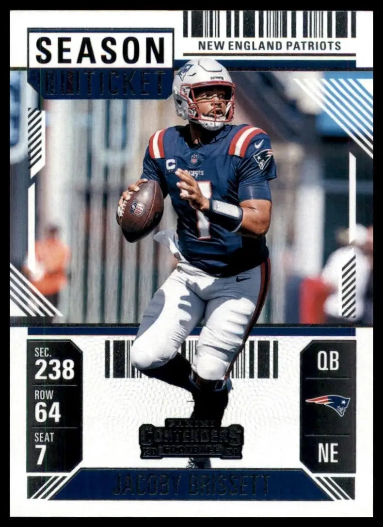 2024 Panini Contenders - Season Ticket Jacoby Brissett #67 Retail - Football Card Single