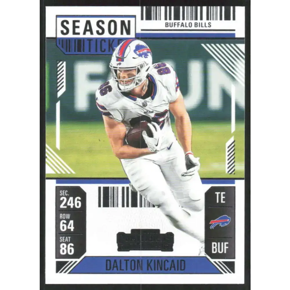 2024 Panini Contenders Season Ticket Retail #12 Dalton Kincaid NM-MT Buffalo Bills Football Card - Football Card