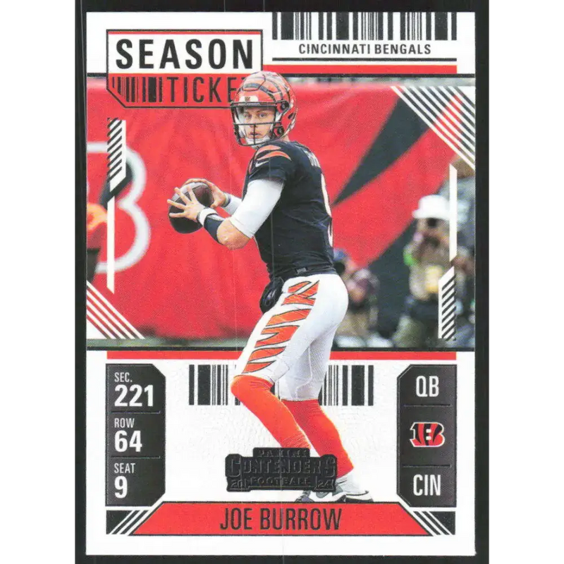 2024 Panini Contenders Season Ticket Retail #20 Joe Burrow NM-MT Cincinnati Bengals Football Card - Football Card Single