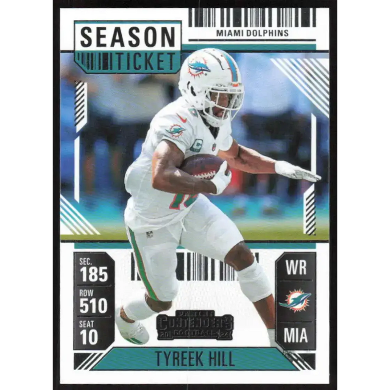 2024 Panini Contenders Season Ticket Retail #62 Tyreek Hill NM-MT Miami Dolphins Football Card - Football Card Single