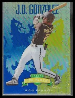 2024 Panini Crusade #14 J.D. Gonzalez Crusade Blue San Diego Padres - Baseball Card Single