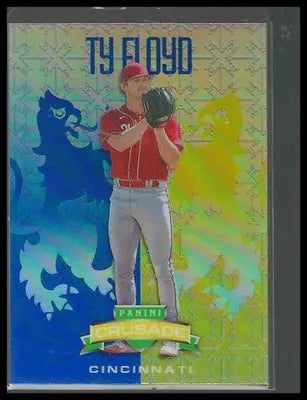 2024 Panini Crusade #15 Ty Floyd Crusade Cincinnati Reds