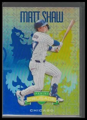 2024 Panini Crusade #18 Matt Shaw Crusade Chicago Cubs