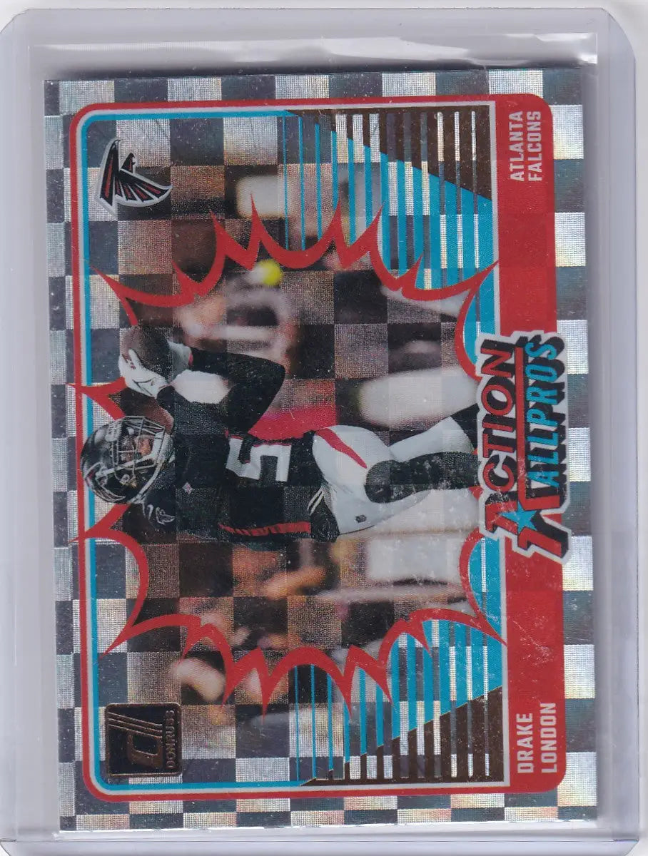2024 Panini Donruss Action All-Pros #16 Drake London - Atlanta Falcons - Football Card Single