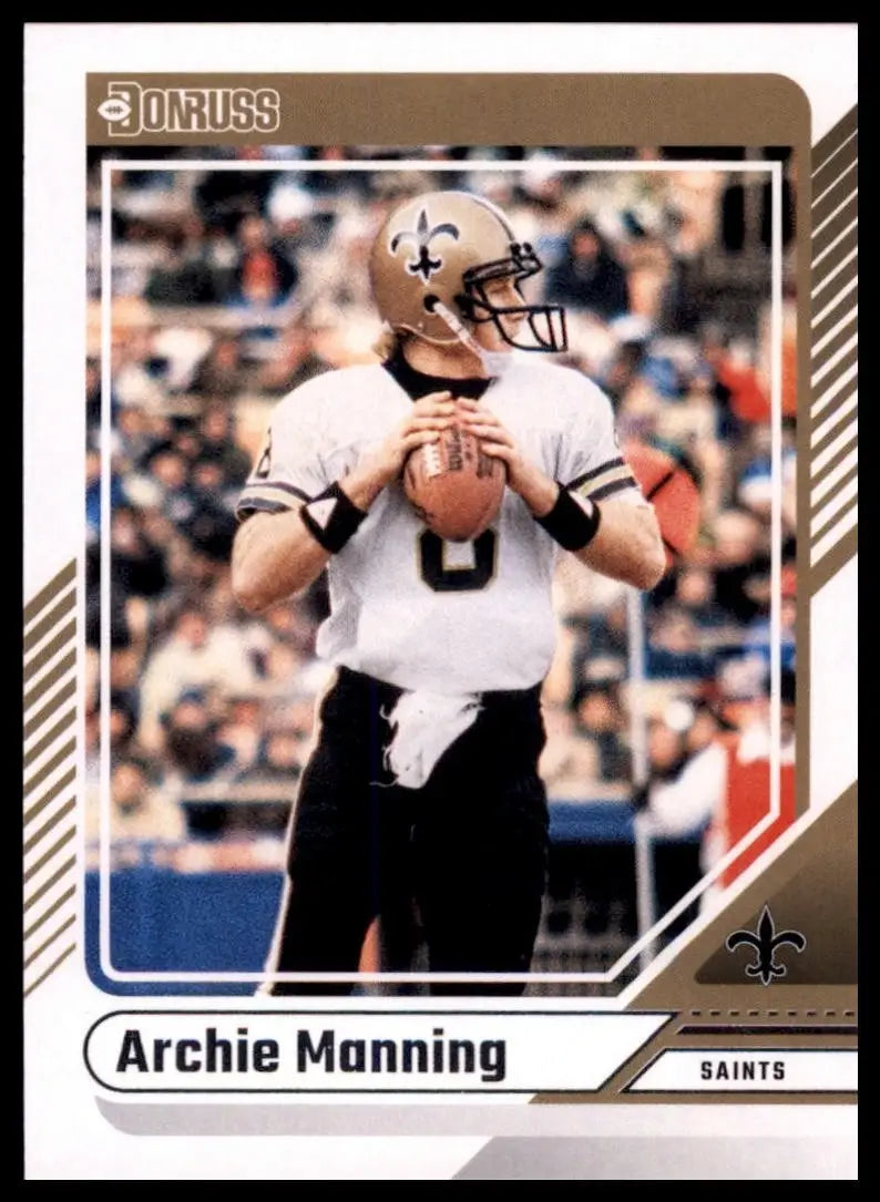 2024 Panini Donruss Archie Manning #195 New Orleans Saints Football Card NFL - Football Card Single