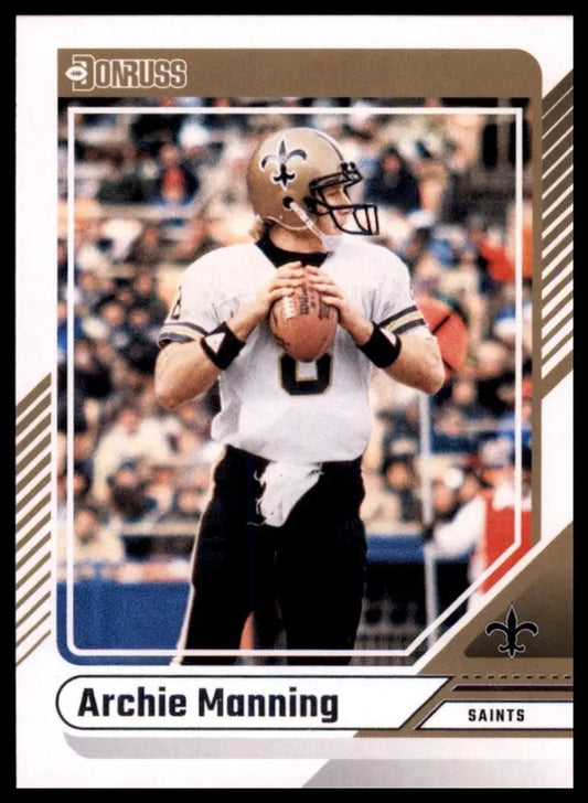 2024 Panini Donruss Archie Manning #195 New Orleans Saints Football Card NFL - Football Card Single