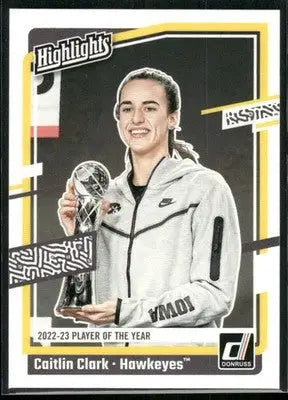 2024 Panini Donruss Caitlin Clark Collection Caitlin Clark #H13 Basketball