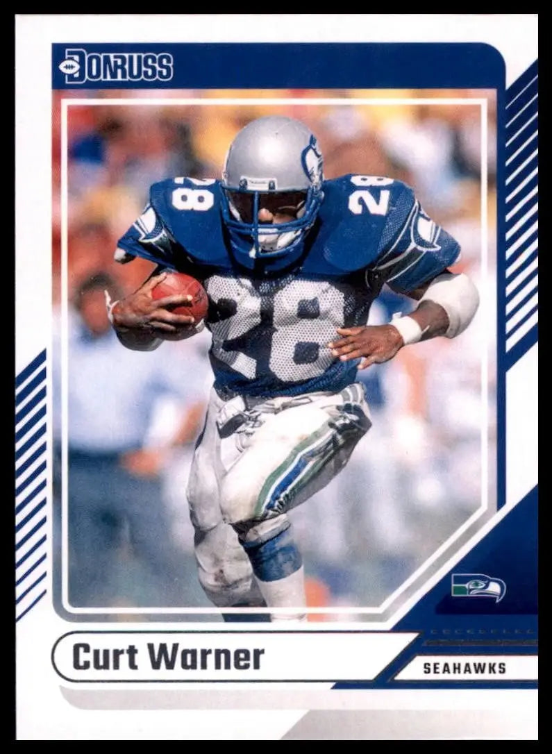 2024 Panini Donruss Curt Warner #196 Seattle Seahawks Football Card NFL Sports