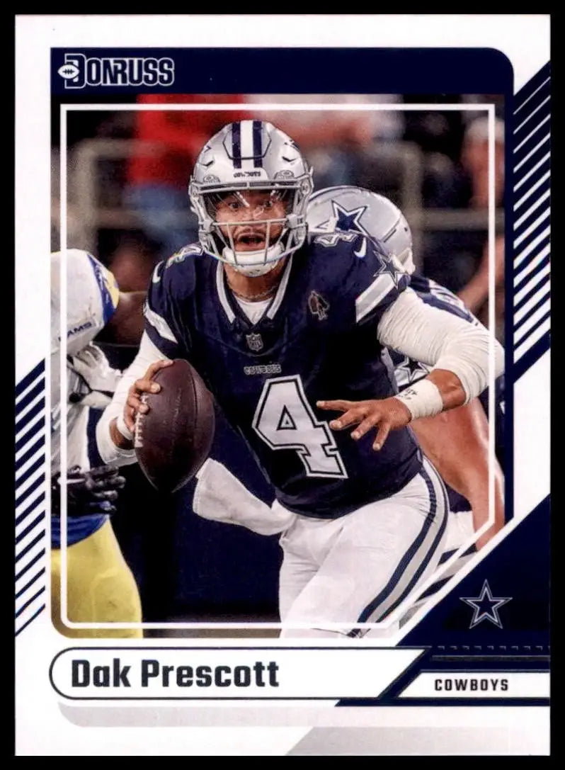 2024 Panini Donruss Dak Prescott #20 Dallas Cowboys Football Card NFL Sports - Football Card Single