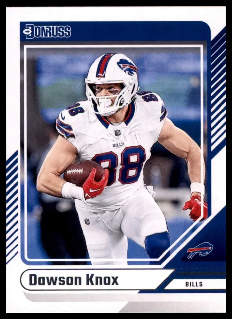 2024 Panini Donruss Dawson Knox #4 Buffalo Bills Football Card NFL Sports - Football Card Single