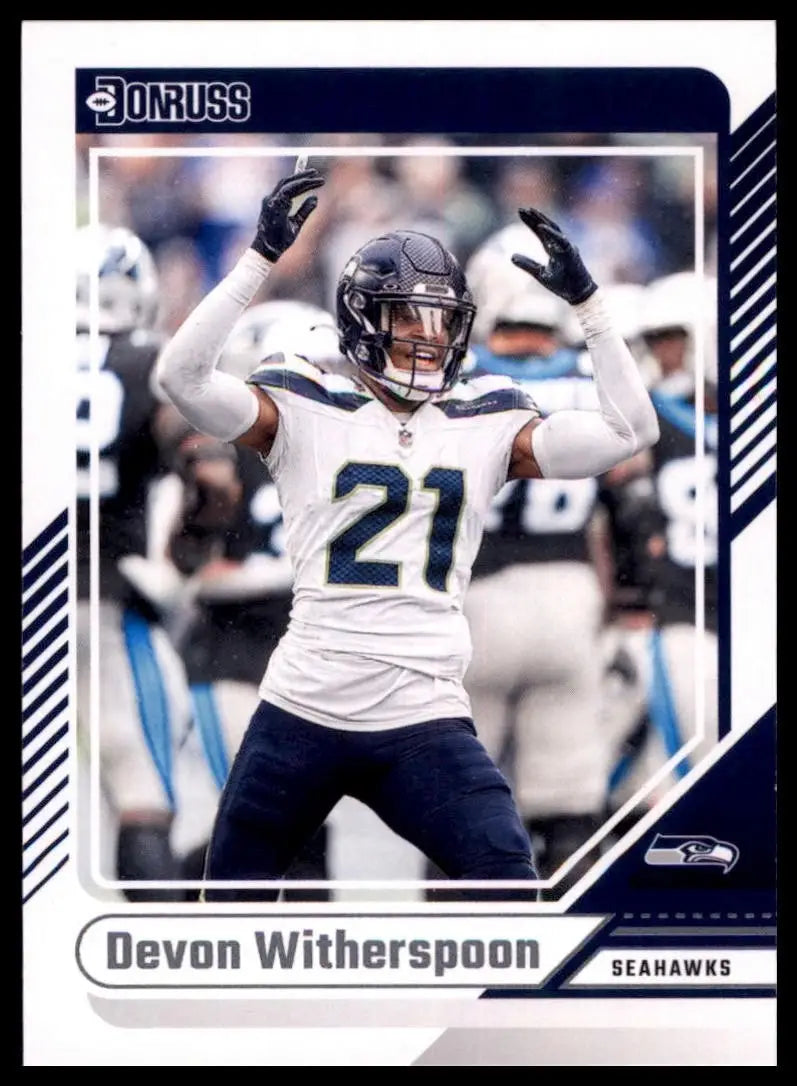 2024 Panini Donruss Devon Witherspoon #144 Seattle Seahawks Football Card NFL - Football Card Single
