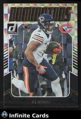 2024 Panini Donruss DJ MOORE #35 Dominators Chicago Bears