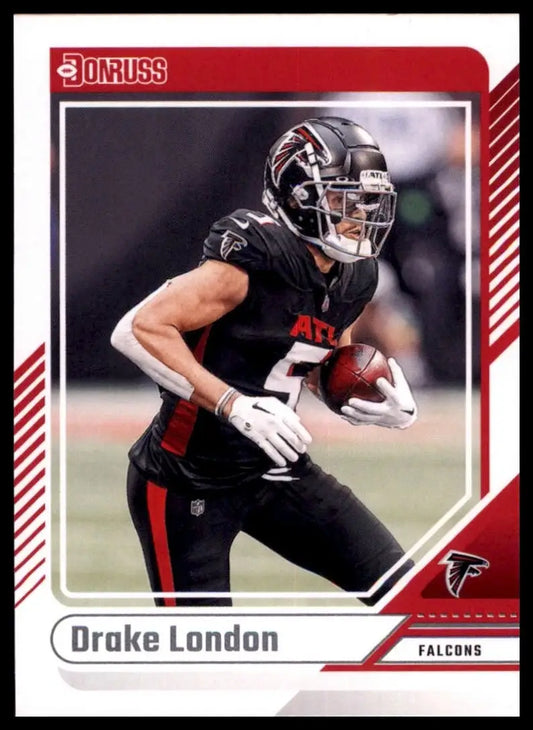 2024 Panini Donruss Drake London #229 Atlanta Falcons Football Card NFL Sports - Football Card Single