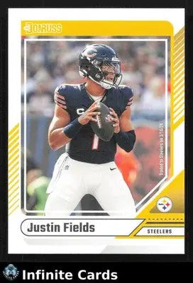 2024 Panini Donruss Football JUSTIN FIELDS #235 Pittsburgh Steelers