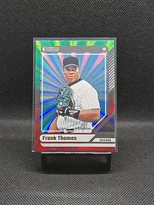 2024 Panini Donruss - Frank Thomas #13 Red & Green Laser - Baseball Card Single
