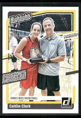 2024 Panini Donruss Highlights Caitlin Clark #H4 Basketball