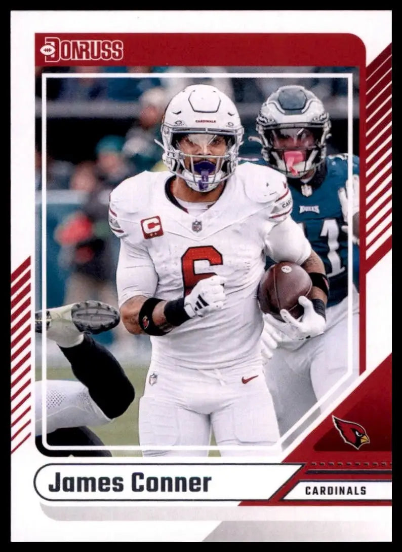 2024 Panini Donruss James Conner #46 Arizona Cardinals Football Card NFL Sports