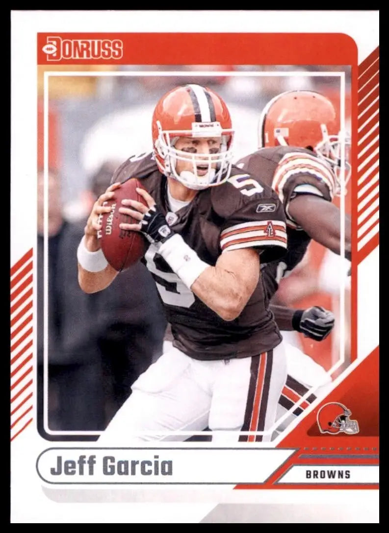 2024 Panini Donruss Jeff Garcia #35 Cleveland Browns Football Card NFL Sports - Football Card Single