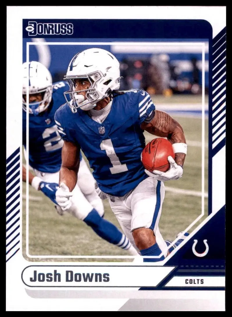 2024 Panini Donruss Josh Downs #274 Indianapolis Colts Football Card NFL Sports
