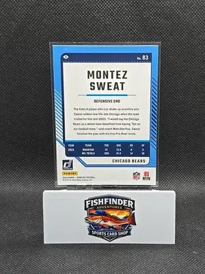 2024 Panini Donruss - Montez Sweat #83 Press Proof Red - Football Card Single