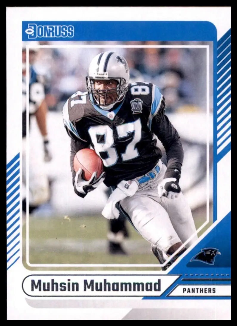 2024 Panini Donruss Muhsin Muhammad #176 Carolina Panthers Football Card NFL - Football Card Single