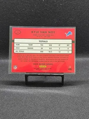 2024 Panini Donruss Optic - 2014 Retro Series Kyle Van Noy #27