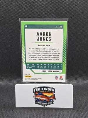 2024 Panini Donruss Optic - Aaron Jones #128 Holo Prizm - Football Card Single