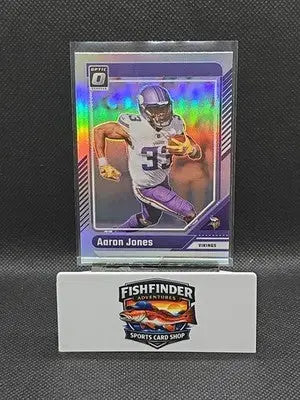2024 Panini Donruss Optic - Aaron Jones #128 Holo Prizm - Football Card Single