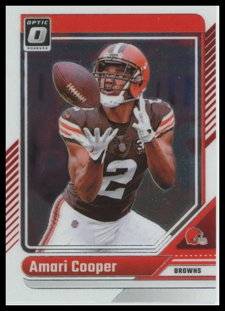 2024 Panini Donruss Optic Amari Cooper #47 Cleveland Browns Football Card NFL - Football Card Single