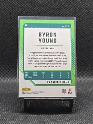 2024 Panini Donruss Optic - Byron Young #119 Stars Prizm