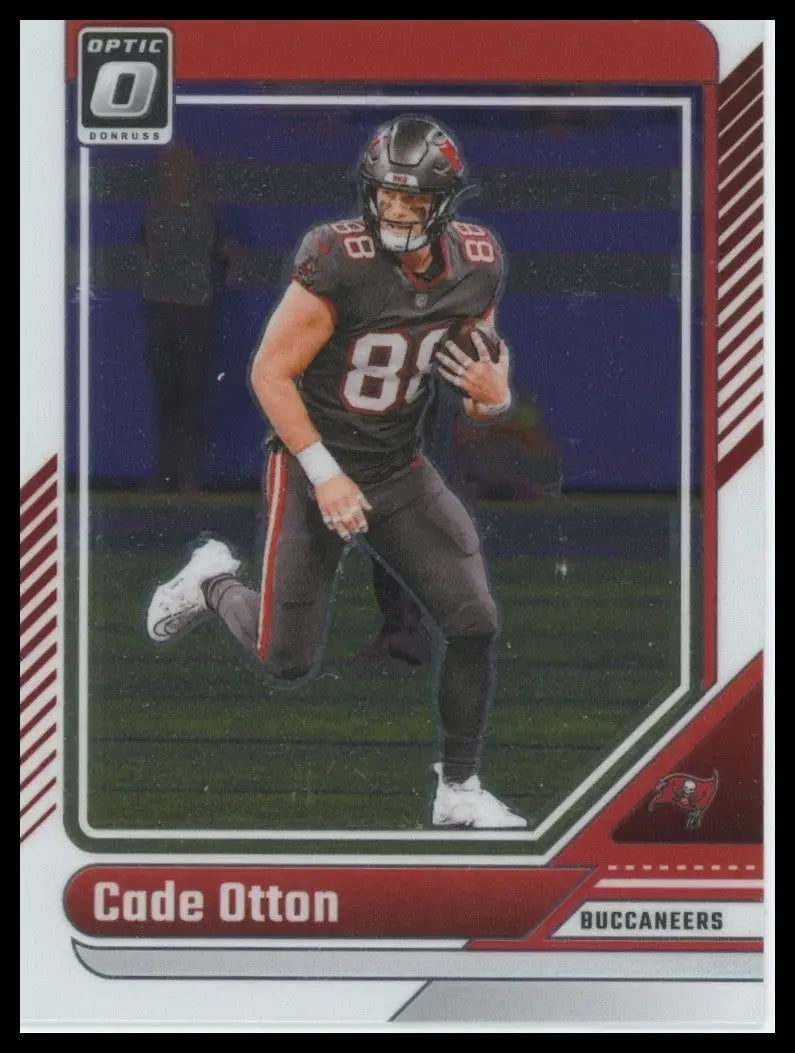 2024 Panini Donruss Optic Cade Otton #185 Tampa Bay Buccaneers Football Card NFL - Football Card Single
