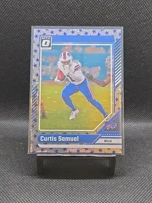 2024 Panini Donruss Optic - Curtis Samuel #22 Stars Prizm - Football Card Single