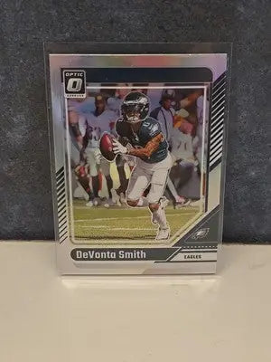 2024 Panini Donruss Optic - Devonta Smith #161 Holo Prizm Philadelphia Eagles