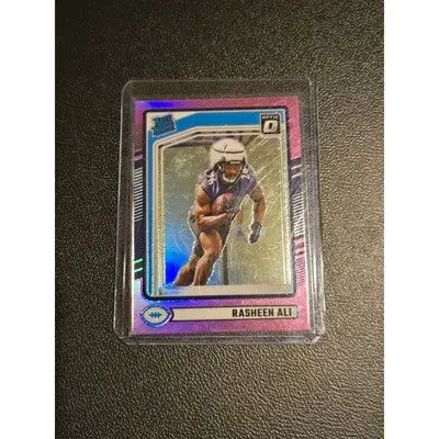 2024 Panini Donruss Optic Draft Picks Lot (12 Cards) – Refractors Rated Rookies - Football Card Single