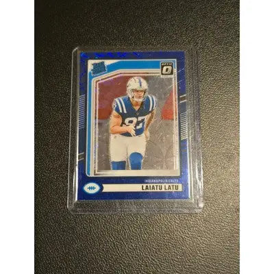 2024 Panini Donruss Optic Draft Picks Lot (12 Cards) – Refractors Rated Rookies - Football Card Single