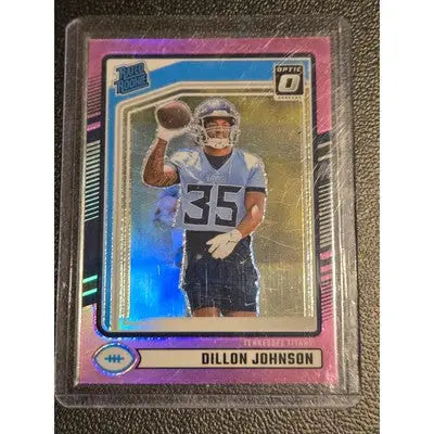 2024 Panini Donruss Optic Draft Picks Lot (12 Cards) – Refractors Rated Rookies - Football Card Single