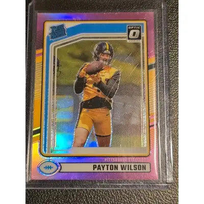 2024 Panini Donruss Optic Draft Picks Lot (12 Cards) – Refractors Rated Rookies - Football Card Single