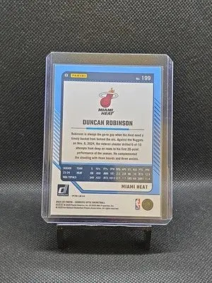 2024 Panini Donruss Optic - Duncan Robinson #199 Checkerboard Prizm