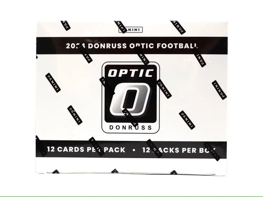 2021 Donruss Optic Football Card Box for the 2024 Panini Donruss Optic Football product