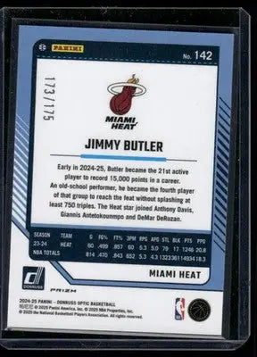 2024 Panini Donruss Optic Jimmy Butler #142 Basketball - Basketball Card Single