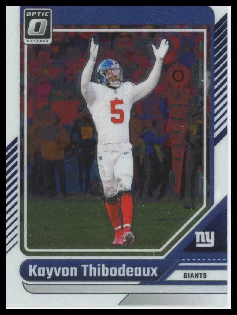 2024 Panini Donruss Optic Kayvon Thibodeaux #150 New York Giants Football Card - Football Card Single