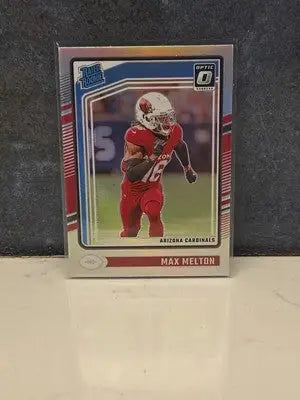 2024 Panini Donruss Optic Max Melton Rated Rookie Halo Cardinals - Football Card Single