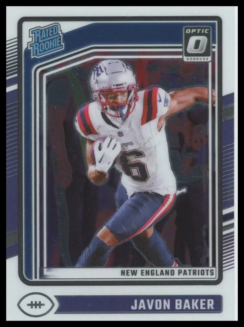 2024 Panini Donruss Optic - Rated Rookie Javon Baker #245 (RC)