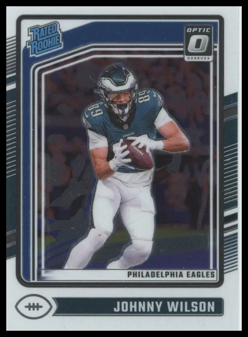 2024 Panini Donruss Optic - Rated Rookie Johnny Wilson #256 (RC)