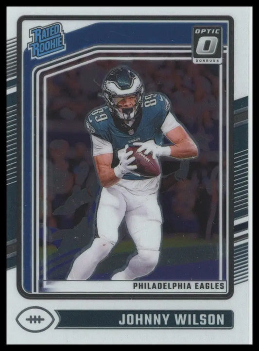 2024 Panini Donruss Optic - Rated Rookie Johnny Wilson #256 (RC)