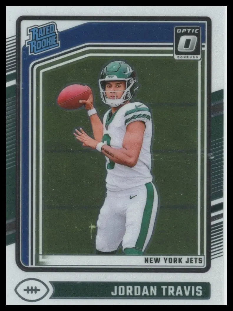 2024 Panini Donruss Optic - Rated Rookie Jordan Travis #260 (RC)